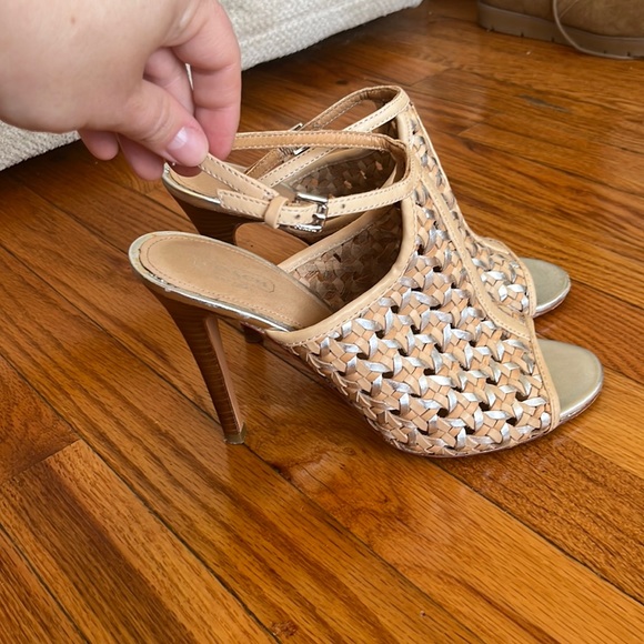 Coach Shoes - Coach Woven Leather Sandals